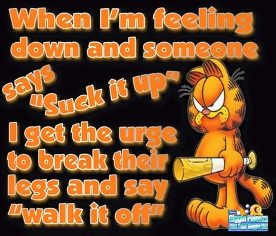 Angry Garfield